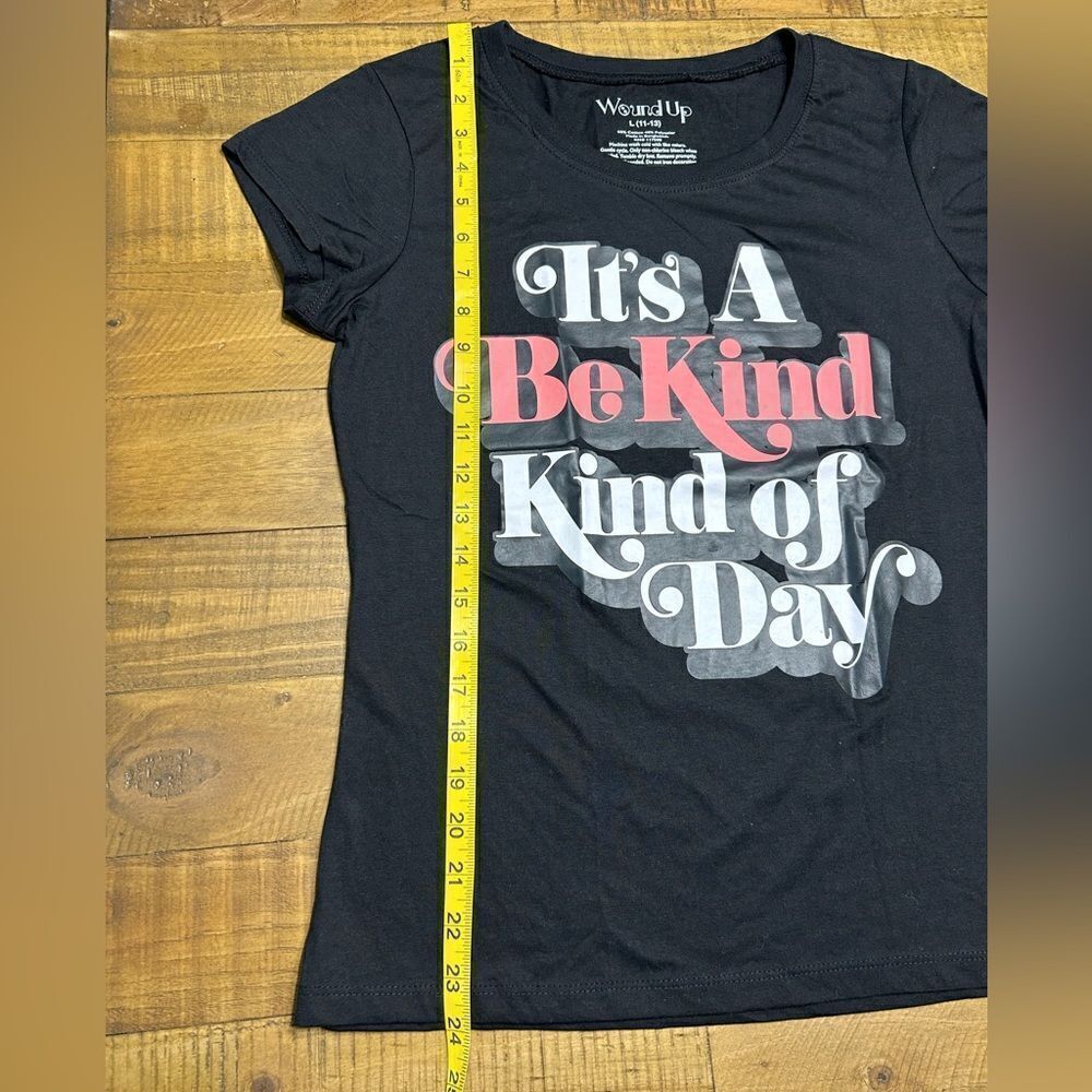 Be Kind Black Tee Shirt - Picture 4 of 6